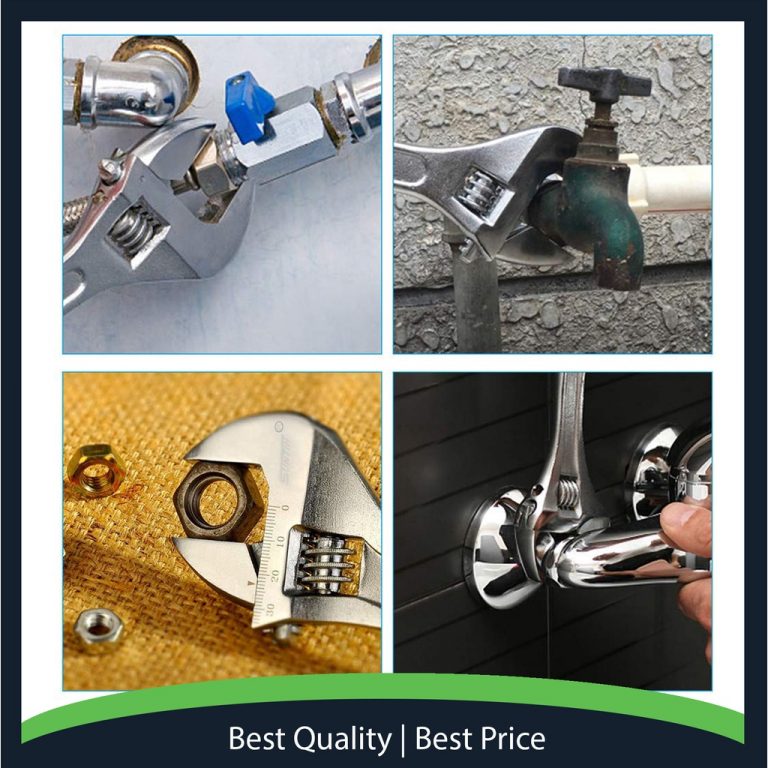 8" Spanner Adjustable Wrench Spanner With Rubber Cushion Grip Autozone.my