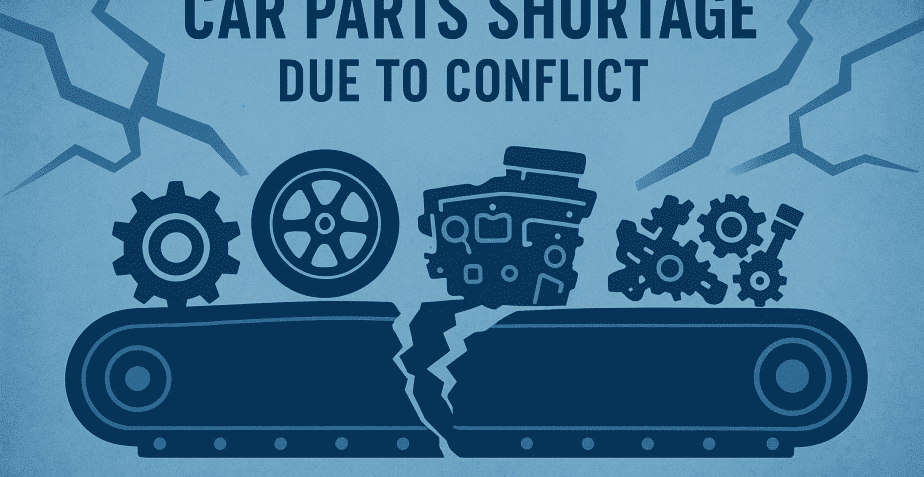 car parts shortage due to conflict