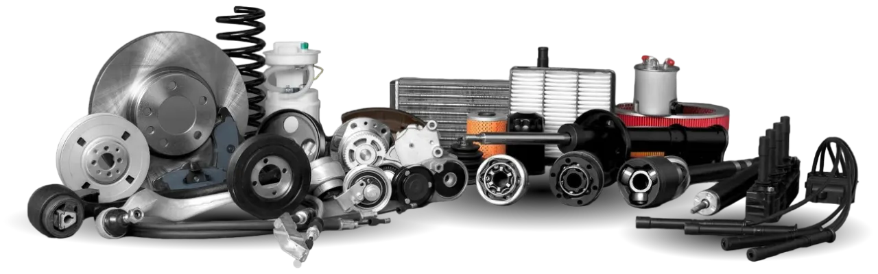 variety of auto parts